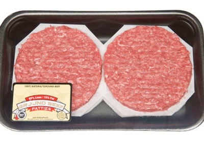 Case Ready Hamburger Patties